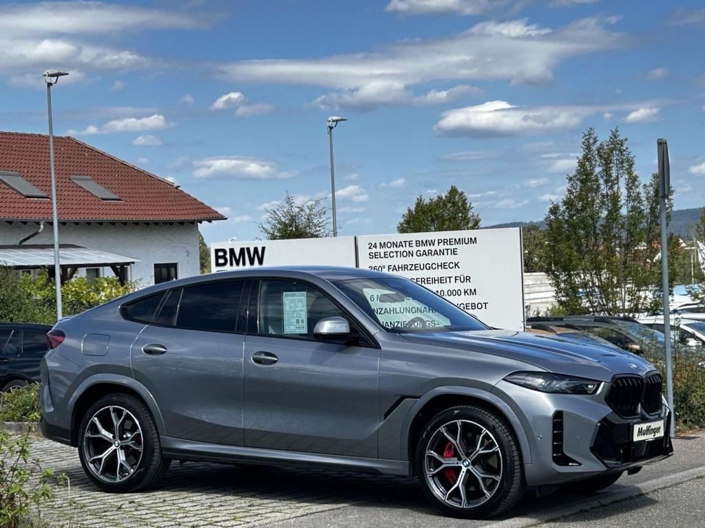 BMW X6 2023 г. Серый, пробег 53779 км