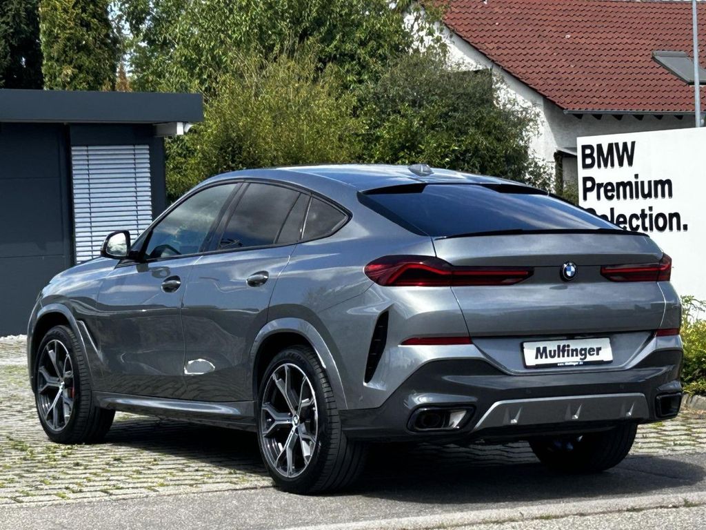 BMW X6 2023 г. Серый, пробег 53779 км