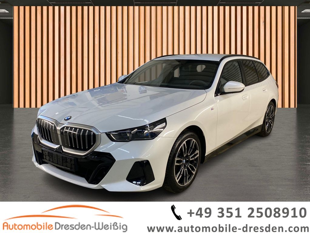 BMW 520 2025 г. Синий, пробег 21000 км