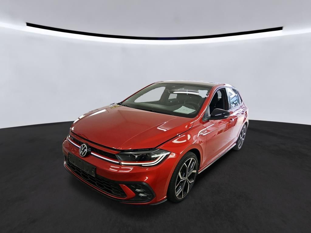 Volkswagen Polo 2022 г. Красный, пробег 48470 км