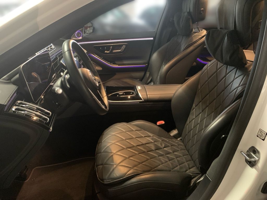 Mercedes-Benz S 500 2021 г. Белый, пробег 28561 км