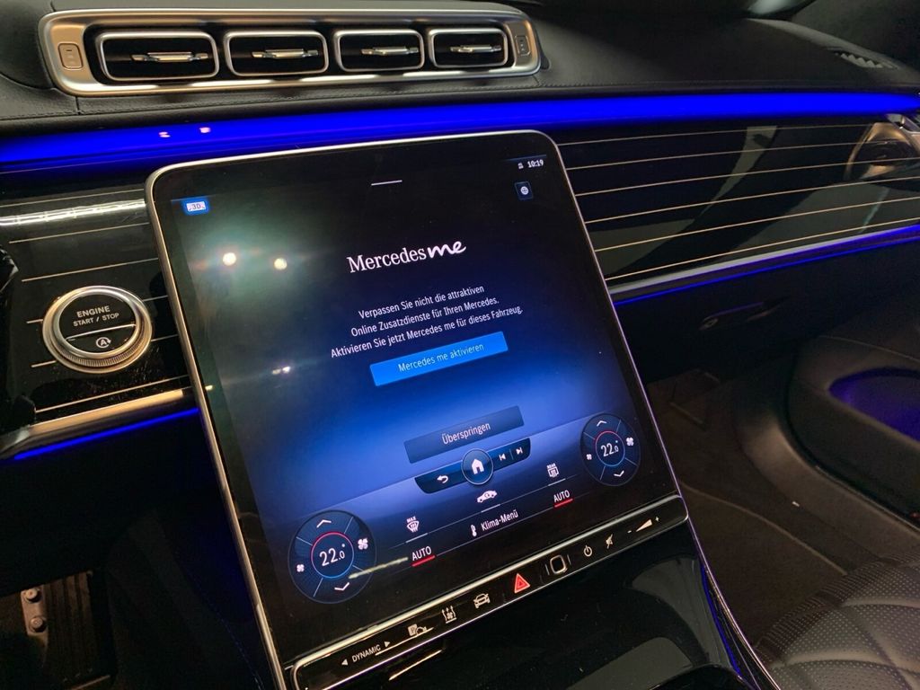 Mercedes-Benz S 500 2021 г. Белый, пробег 28561 км