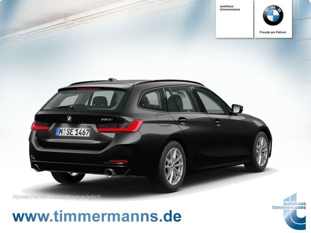 BMW 320 2023 г. Чёрный, пробег 47099 км