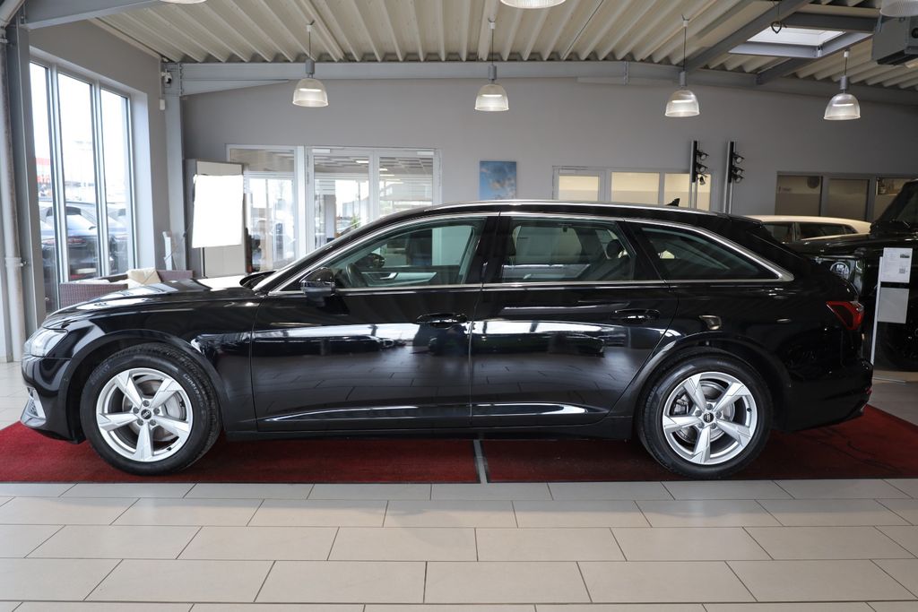 Audi A6 2023 г. Чёрный, пробег 46570 км