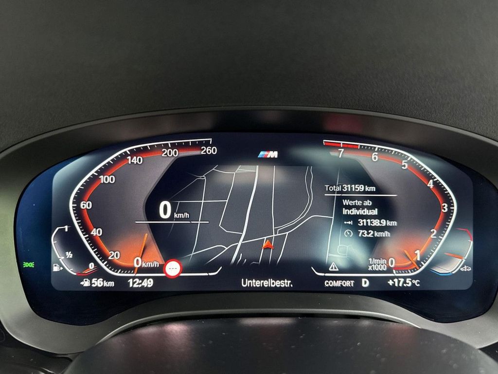 BMW 540 2023 г. Чёрный, пробег 31145 км