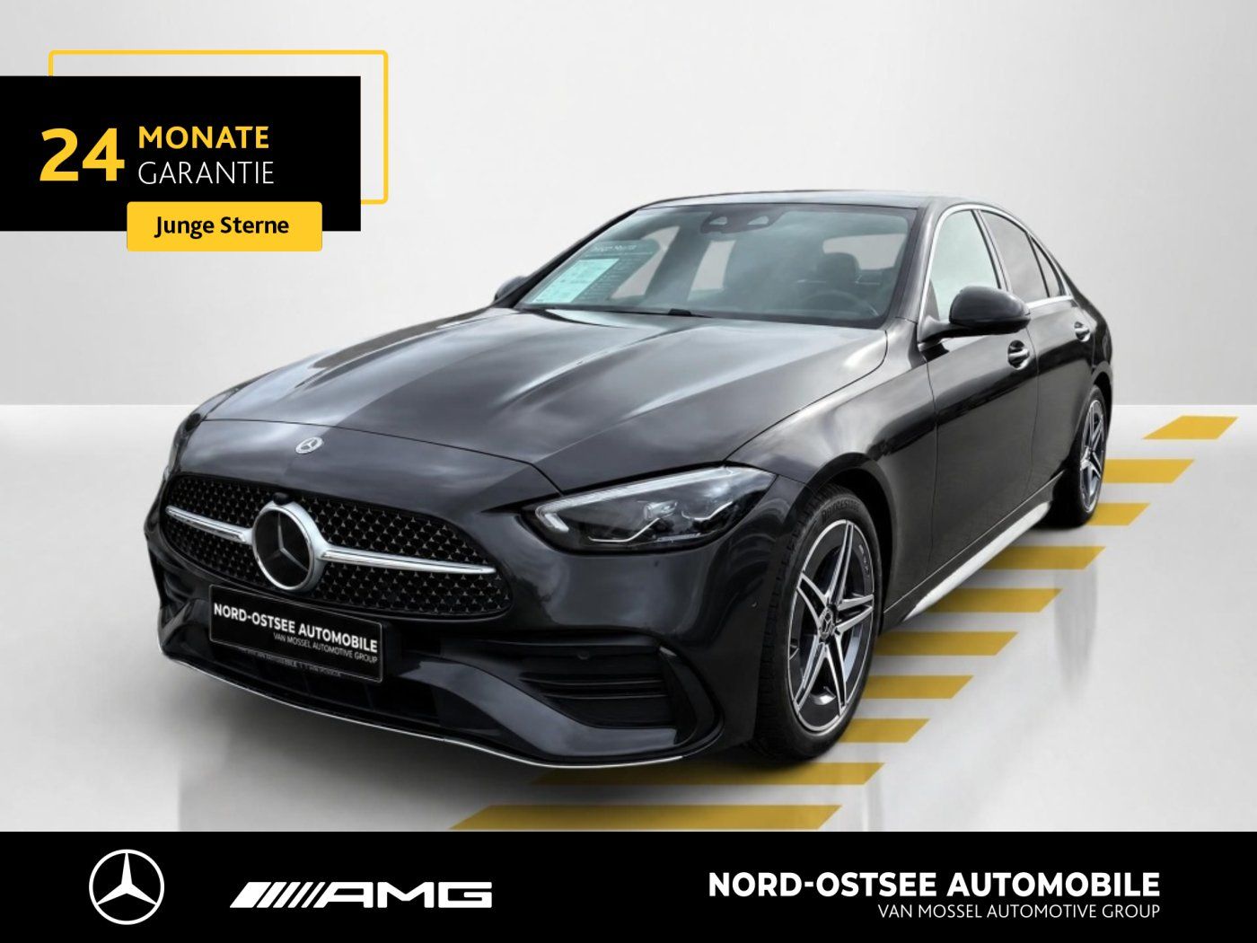 Mercedes-Benz C 300 2026 г. Серый, пробег 21672 км