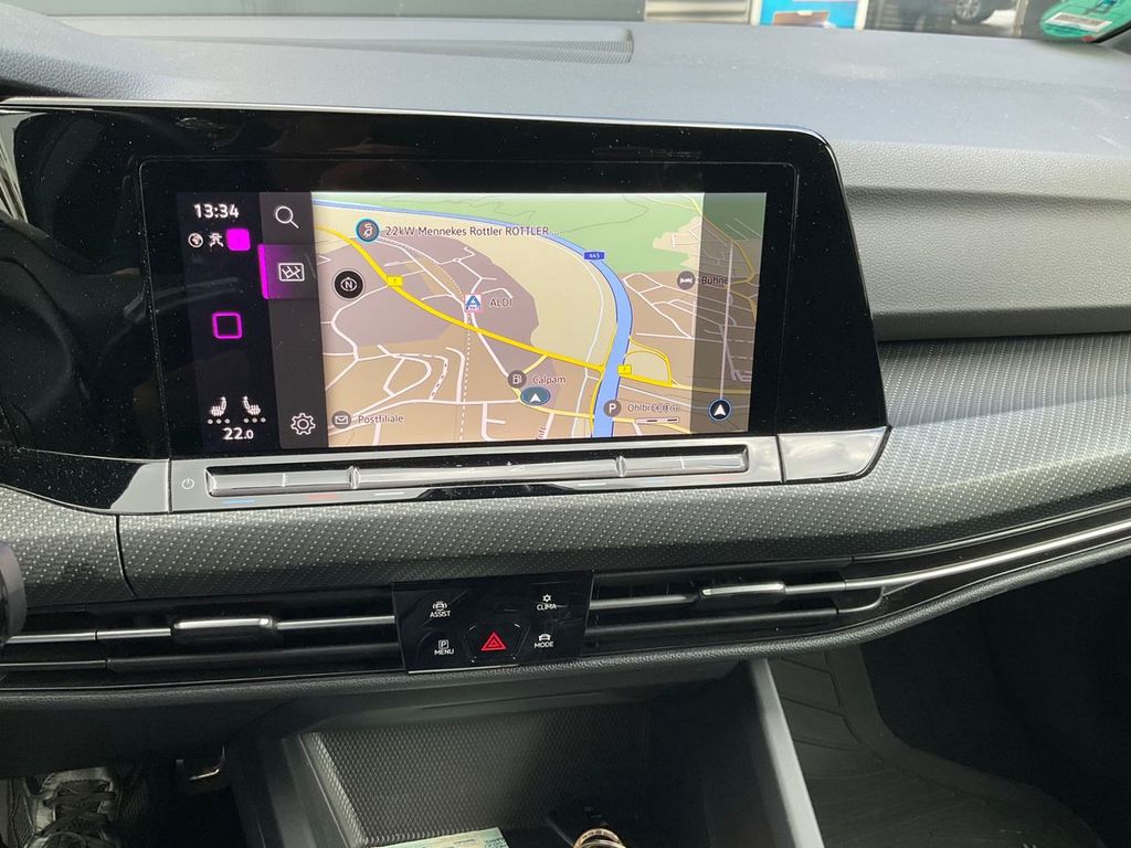 Volkswagen Golf 2022 г. Чёрный, пробег 29900 км