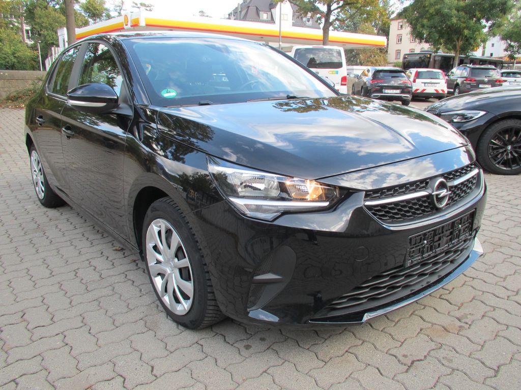 Opel Corsa 2022 г. Чёрный, пробег 55469 км