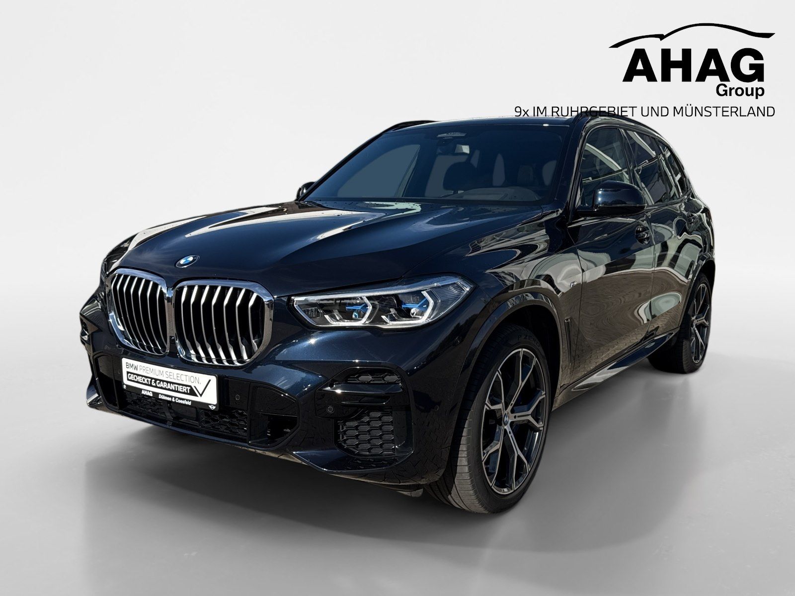 BMW X5 2022 г. Чёрный, пробег 58100 км