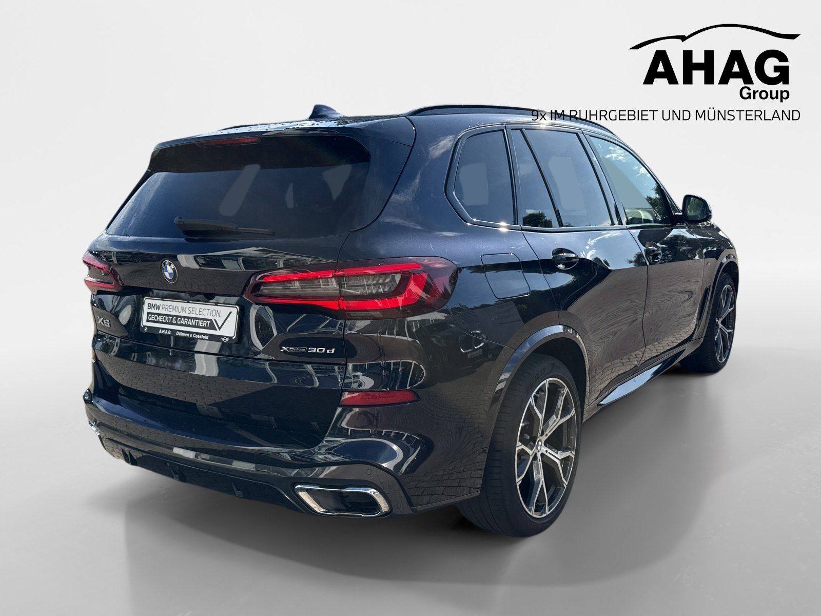 BMW X5 2022 г. Чёрный, пробег 58100 км