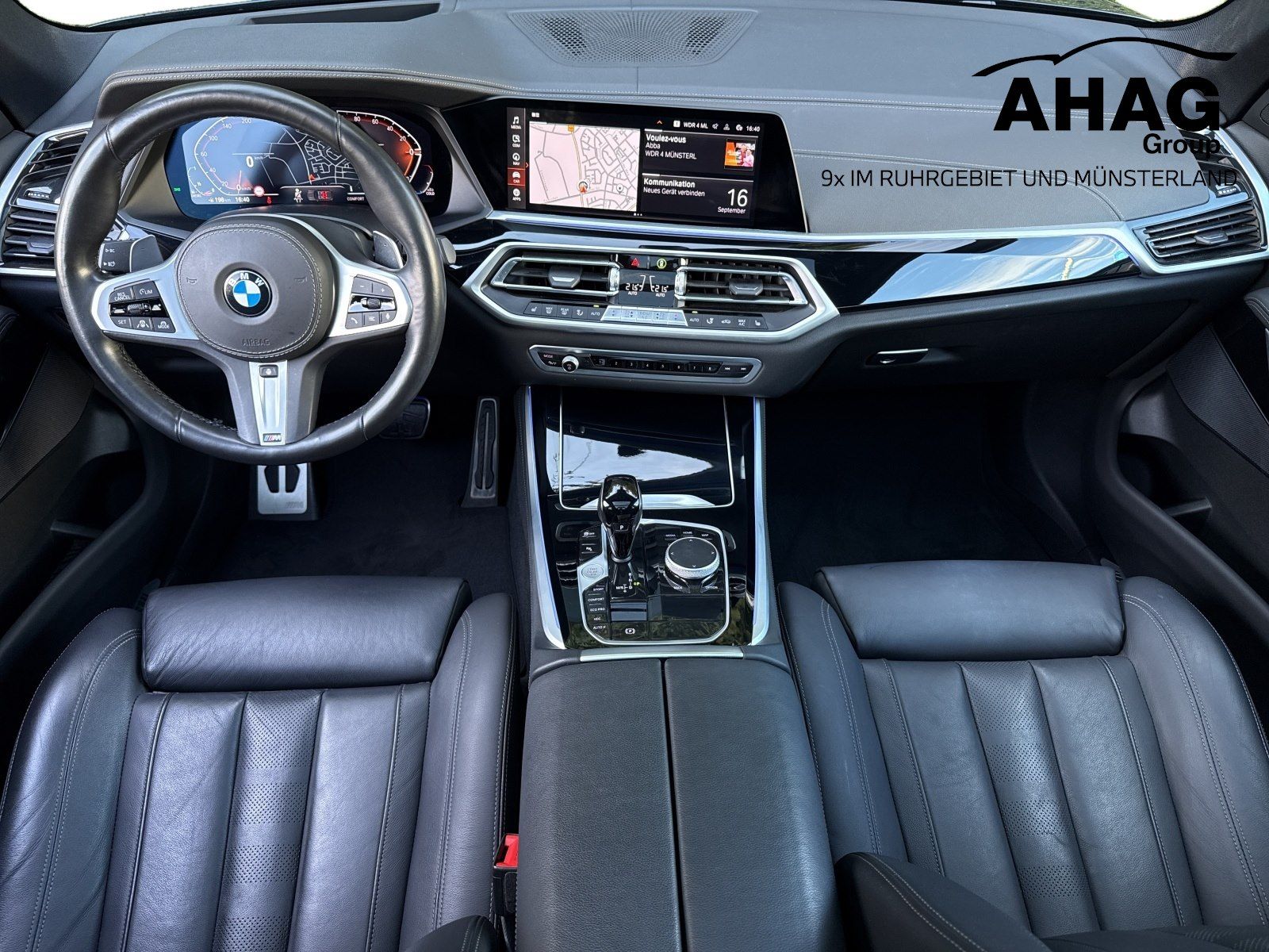 BMW X5 2022 г. Чёрный, пробег 58100 км