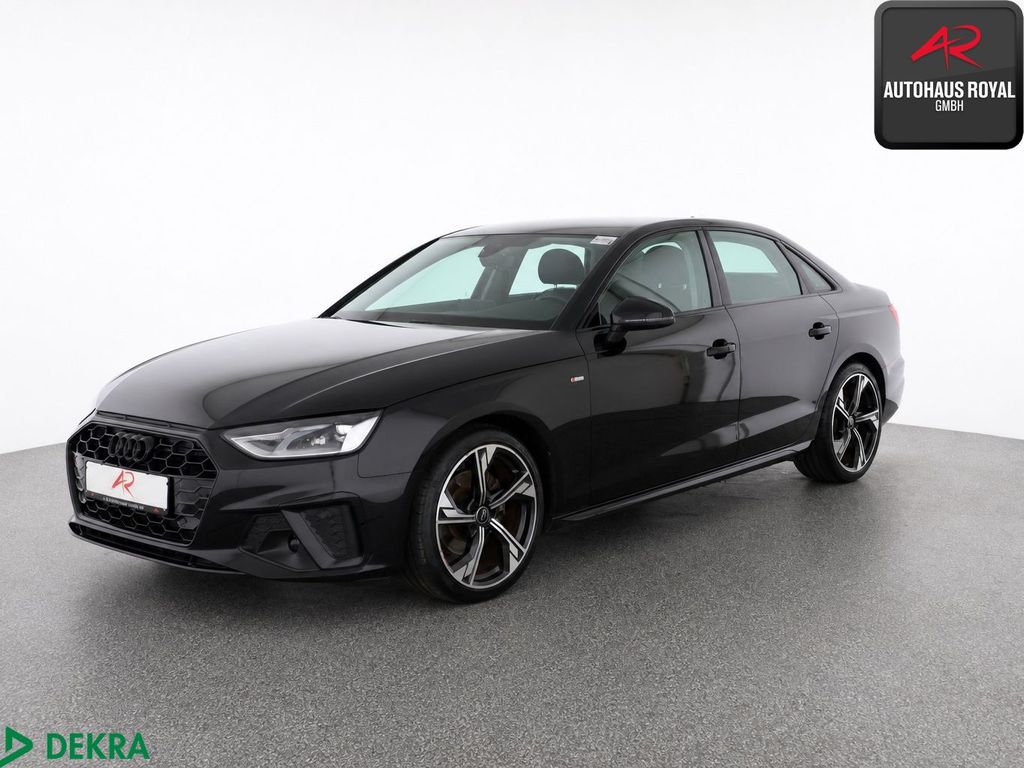 Audi A4 2023 г. Чёрный, пробег 44269 км