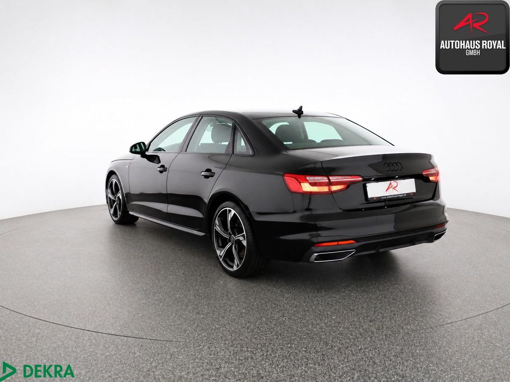 Audi A4 2023 г. Чёрный, пробег 44269 км