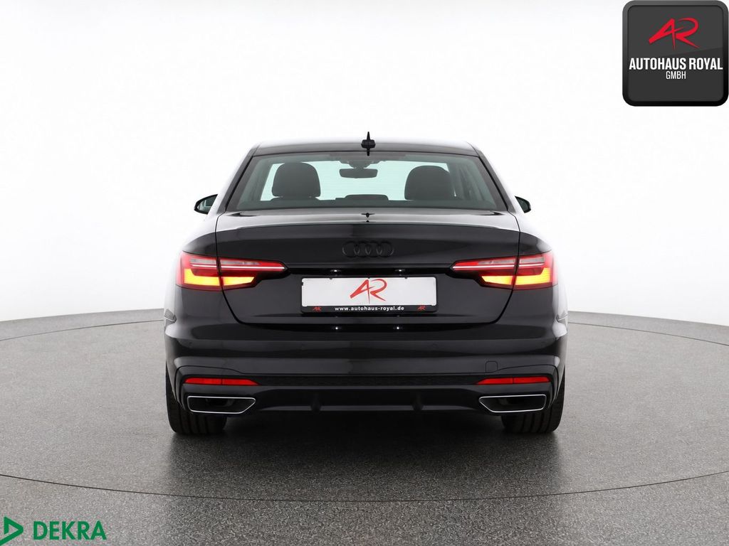 Audi A4 2023 г. Чёрный, пробег 44269 км