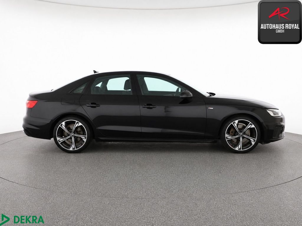 Audi A4 2023 г. Чёрный, пробег 44269 км