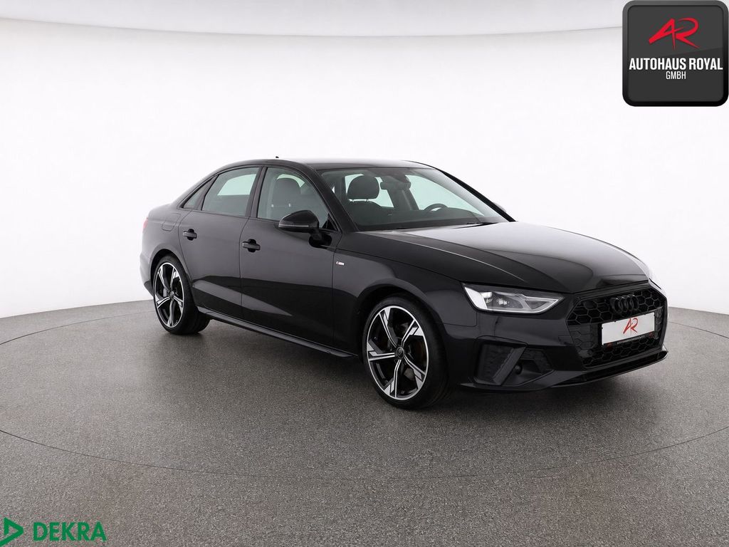 Audi A4 2023 г. Чёрный, пробег 44269 км