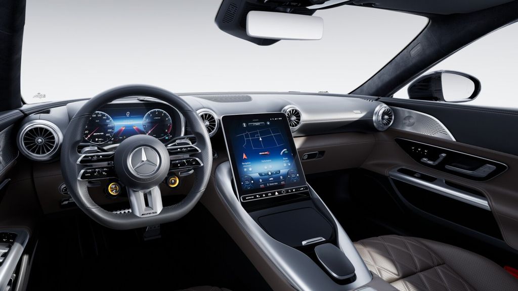 Mercedes-Benz SL 43 AMG 2024 г. Серый, пробег 23343 км