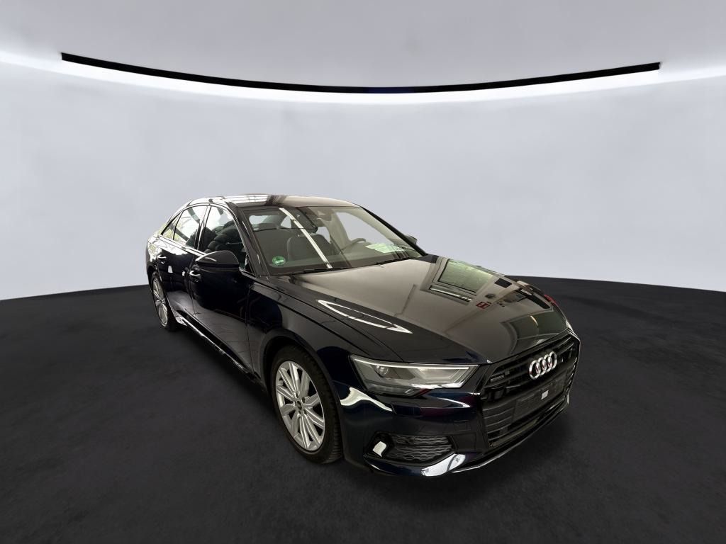 Audi A6 2021 г. Синий, пробег 53549 км