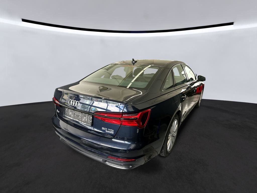 Audi A6 2021 г. Синий, пробег 53549 км