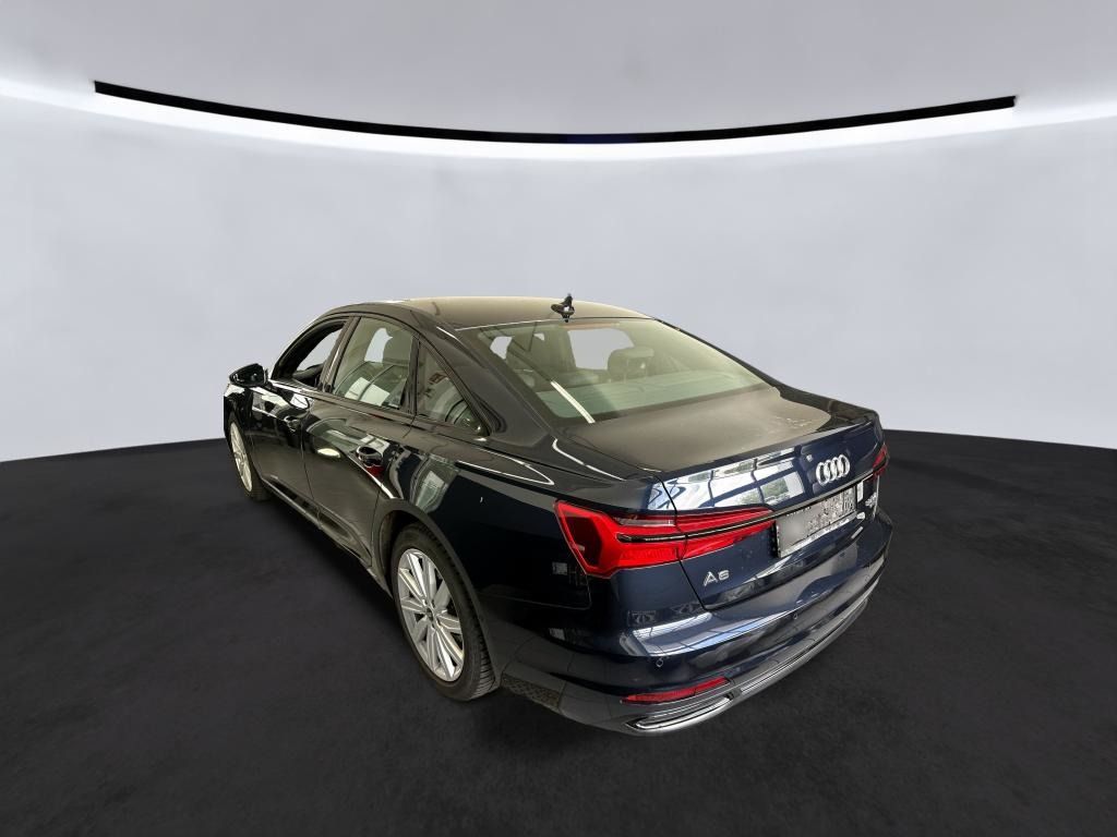 Audi A6 2021 г. Синий, пробег 53549 км