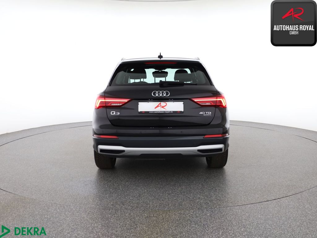 Audi Q3 2022 г. Чёрный, пробег 42407 км