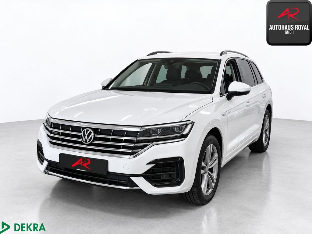 Volkswagen Touareg 2022 г. Белый, пробег 47597 км