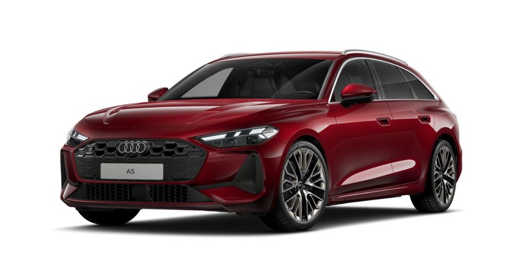 Audi A5 2025 г. Красный, пробег 1459 км