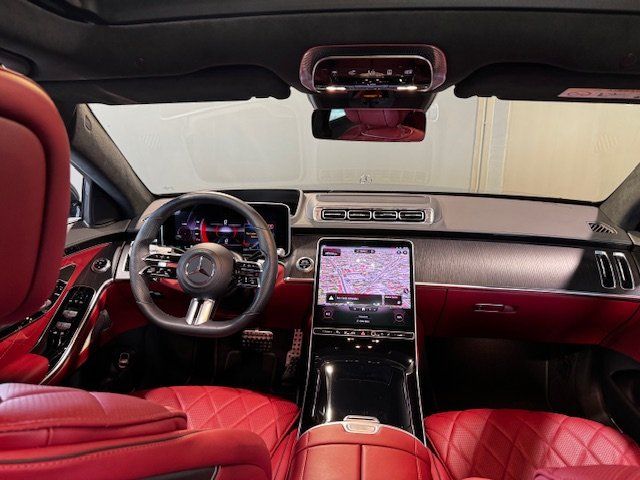 Mercedes-Benz S 400 2021 г. Чёрный, пробег 12798 км