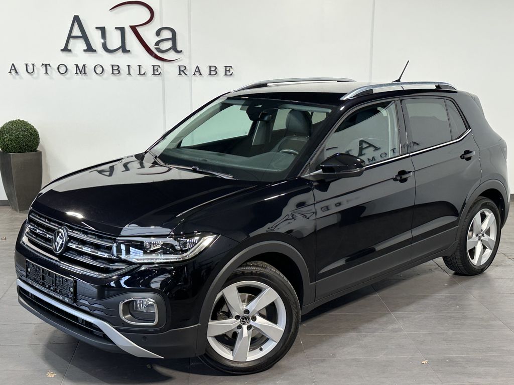 Volkswagen T-Cross 2023 г. Чёрный, пробег 48750 км