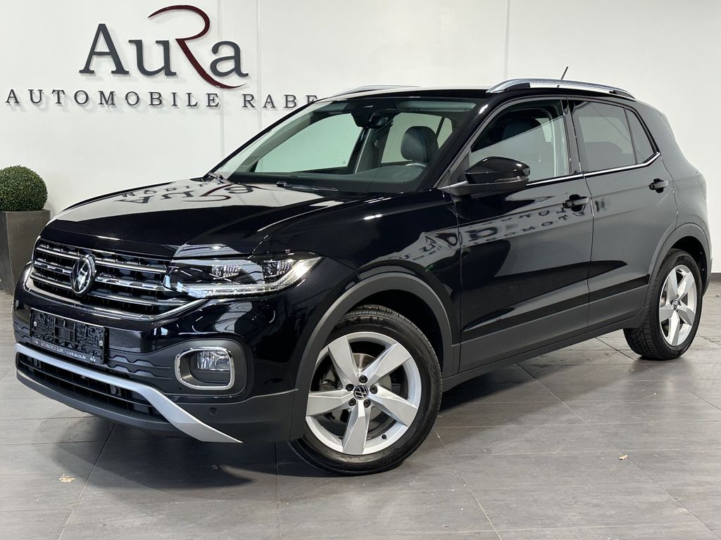 Volkswagen T-Cross 2023 г. Чёрный, пробег 48750 км
