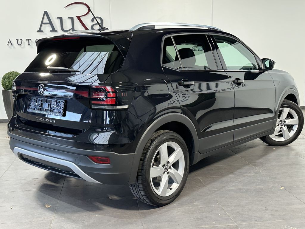 Volkswagen T-Cross 2023 г. Чёрный, пробег 48750 км