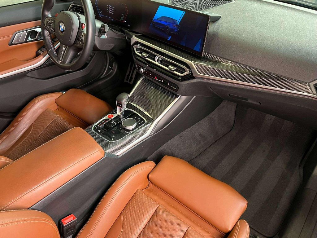 BMW M3 2024 г. Синий, пробег 34000 км