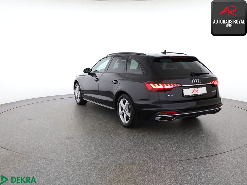 Audi A4 2023 г. Чёрный, пробег 40000 км