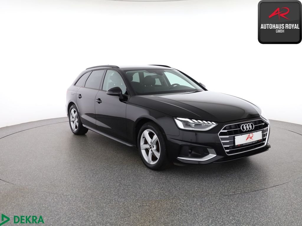Audi A4 2023 г. Чёрный, пробег 40000 км