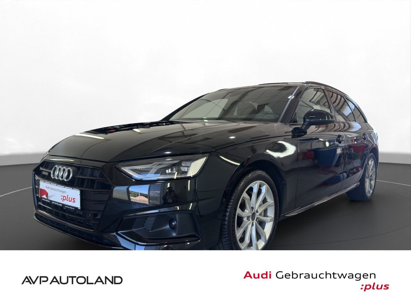 Audi A4 2024 г. Чёрный, пробег 39989 км