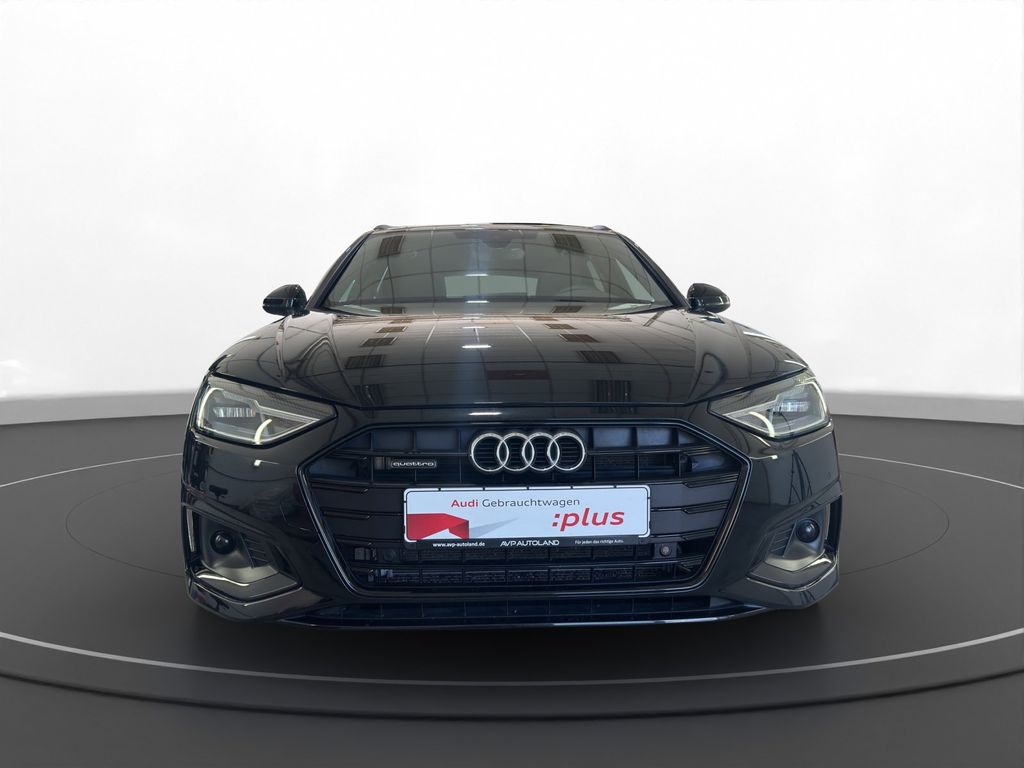 Audi A4 2024 г. Чёрный, пробег 39989 км
