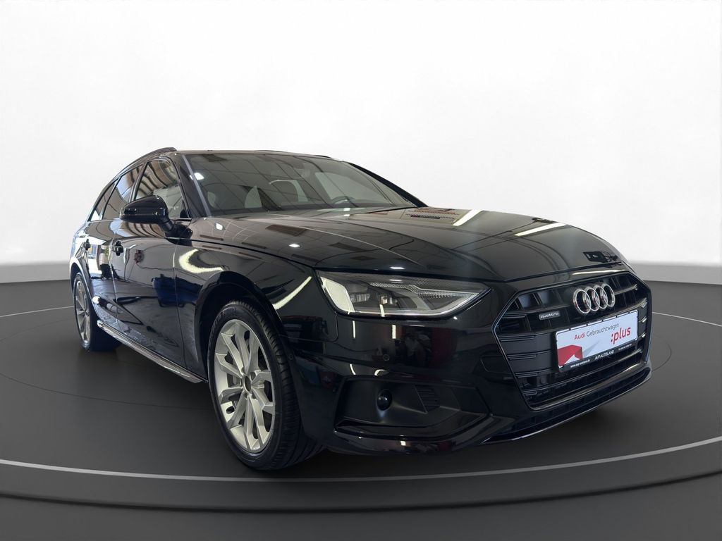 Audi A4 2024 г. Чёрный, пробег 39989 км