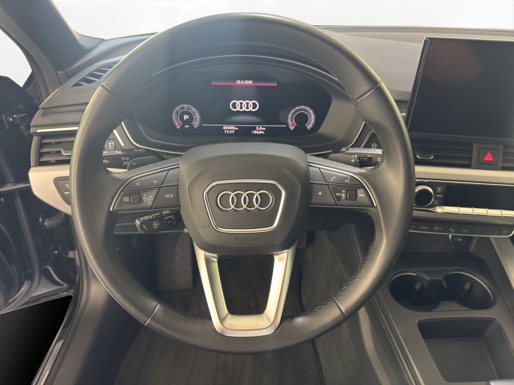Audi A4 2024 г. Чёрный, пробег 39989 км