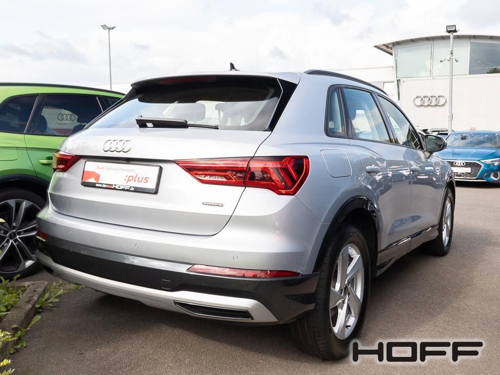 Audi Q3 2023 г. Серебристый, пробег 43600 км
