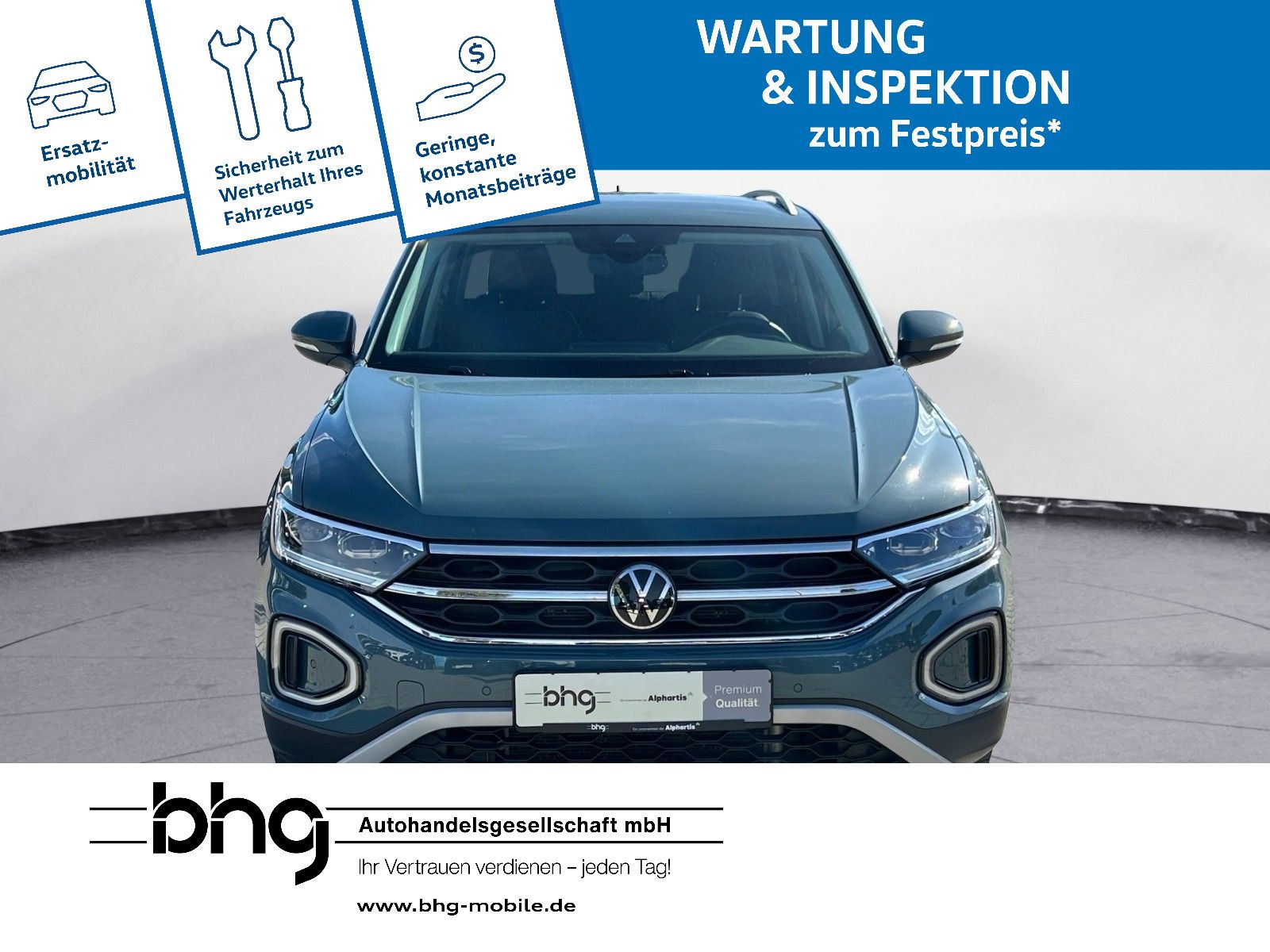Volkswagen T-Roc 2022 г. Синий, пробег 33073 км