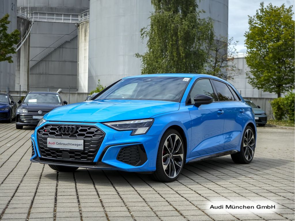 Audi S3 2023 г. Синий, пробег 55959 км