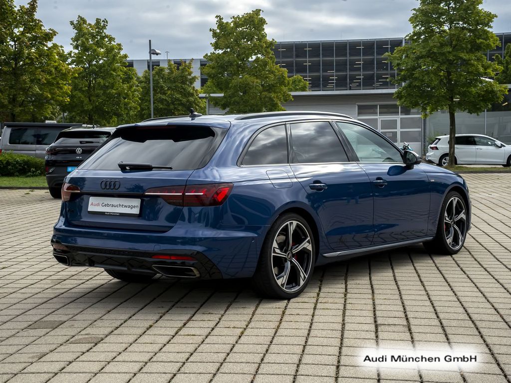 Audi A4 2024 г. Синий, пробег 32892 км