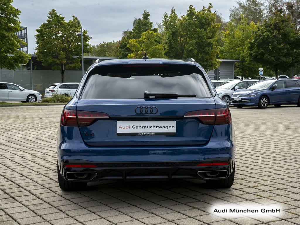 Audi A4 2024 г. Синий, пробег 32892 км