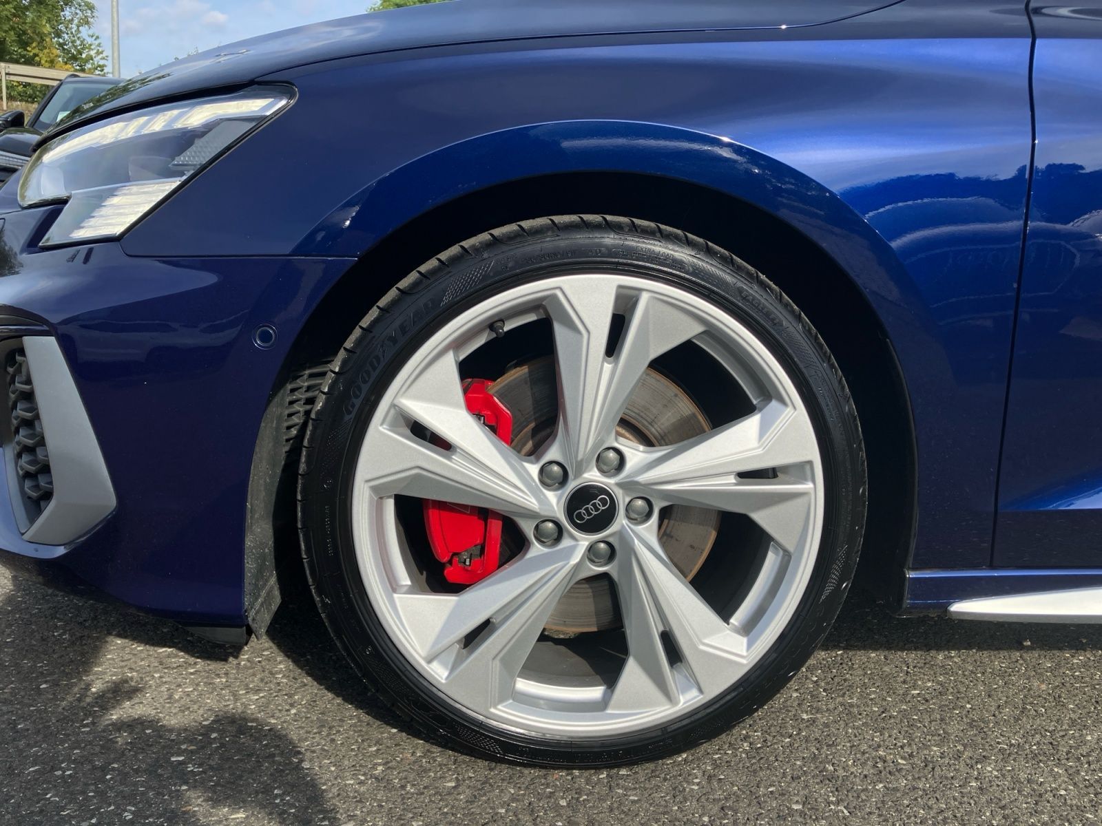 Audi S3 2024 г. Синий, пробег 51000 км