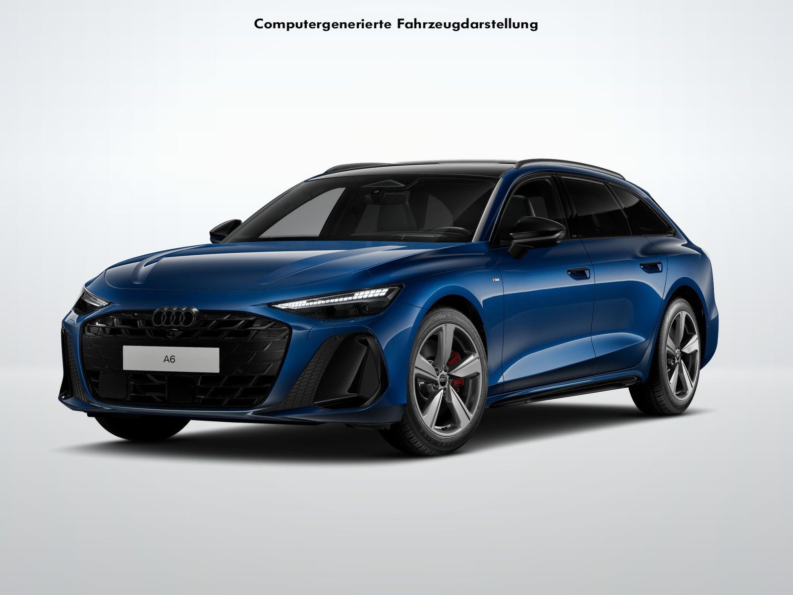 Audi A6 2026 г. Синий, пробег 29174 км