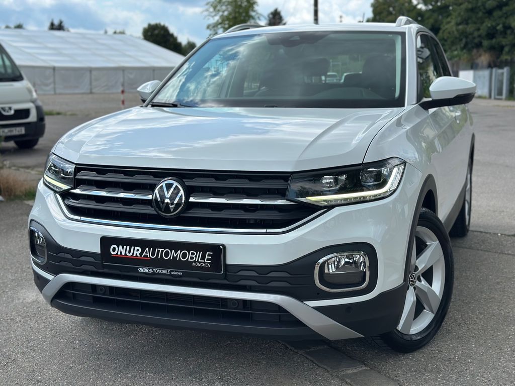 Volkswagen T-Cross 2022 г. Белый, пробег 53700 км