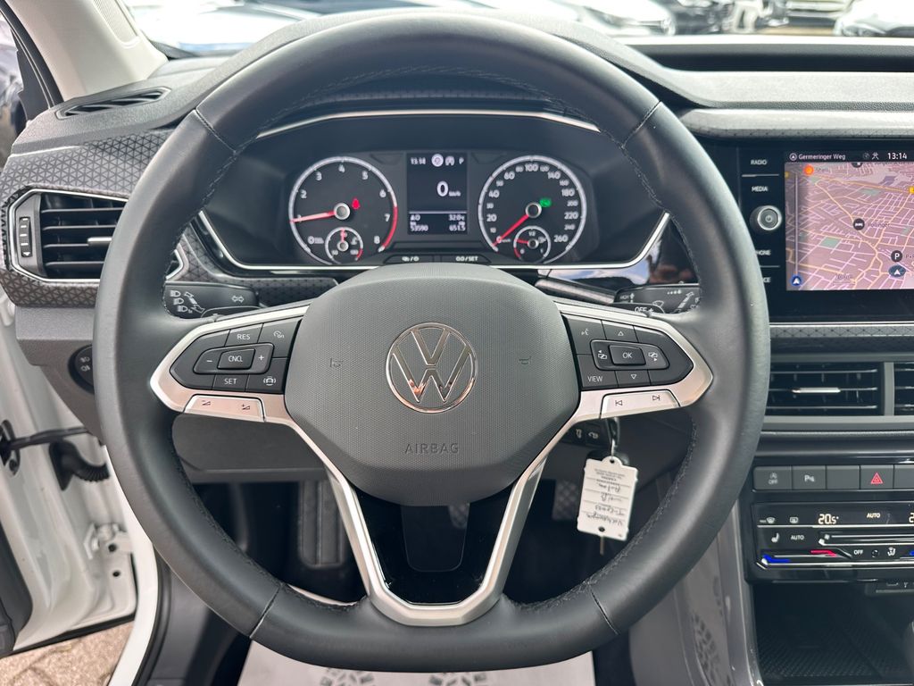 Volkswagen T-Cross 2022 г. Белый, пробег 53700 км