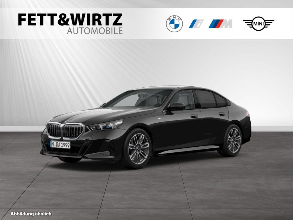 BMW 540 2025 г. Чёрный, пробег 29800 км