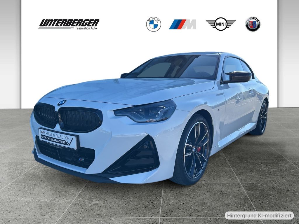 BMW M240I 2026 г. Белый, пробег 8500 км