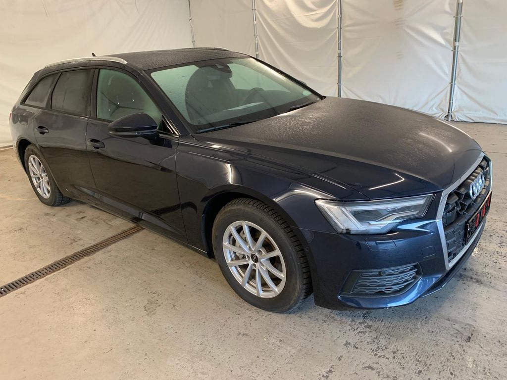 Audi A6 2024 г. Синий, пробег 56567 км